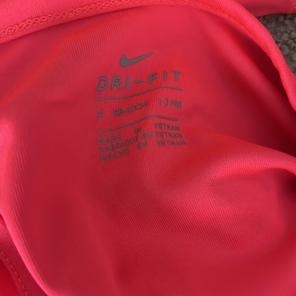 NWT Nike toddler girl outfi 2T pink purple two 2 piece LS long sleeve shirt pant - Picture 5 of 6